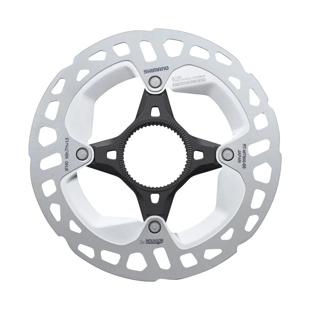 Shimano RT-MT800 Centerlock Rotor w/Lock Ring (External Spline Type)