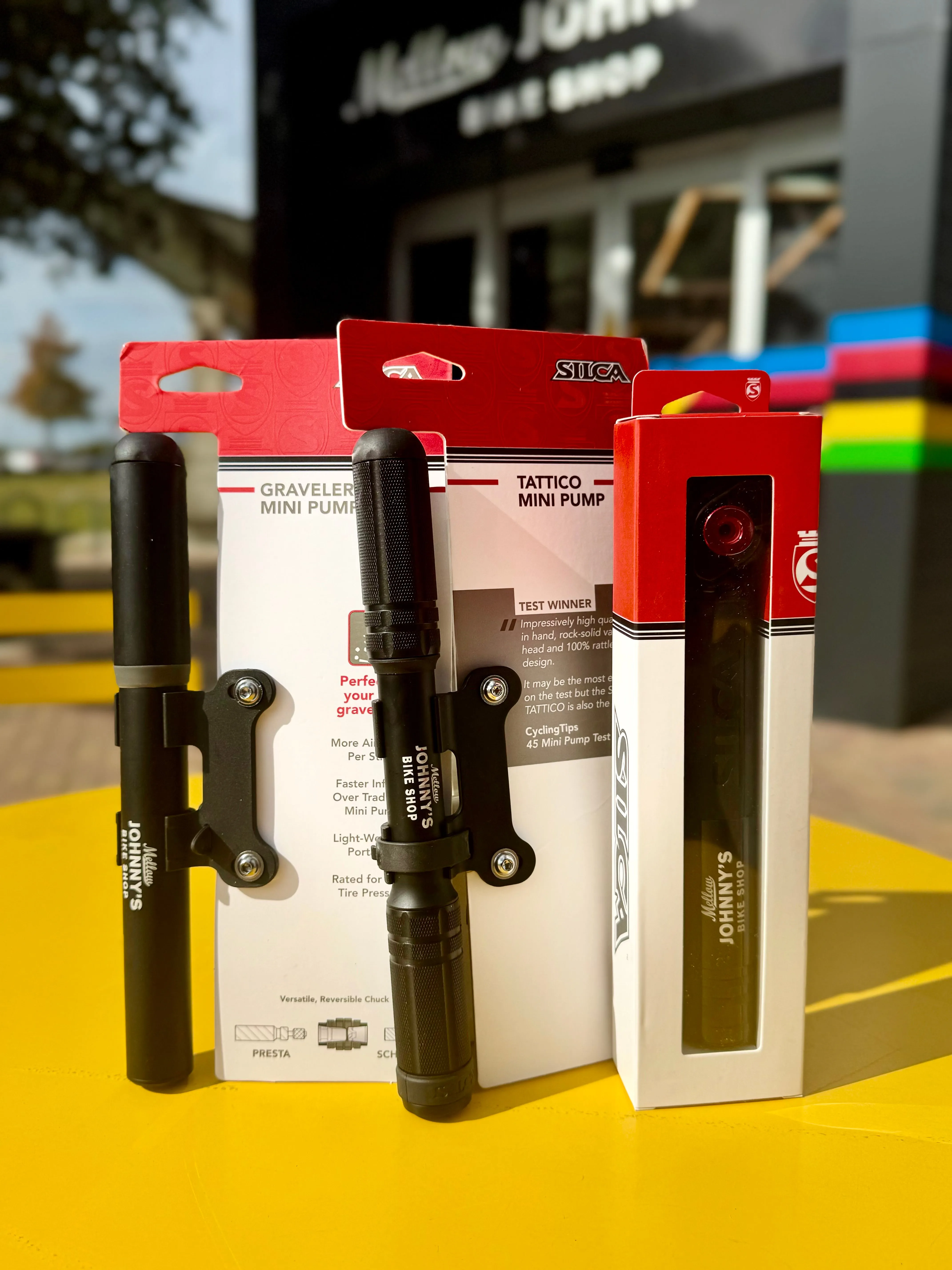 Silca X Mellow Johnny's Pocket Impero 2.0 Mini Pump