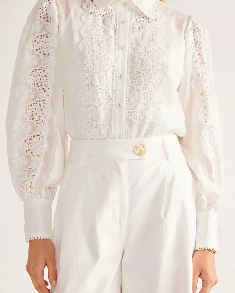 Sofia Blouse - Ivory