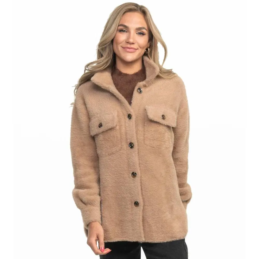 Southern Shirt Women's Feather Knit Shacket