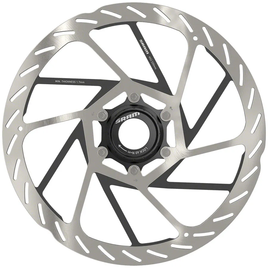 SRAM HS2 Disc Brake Rotor - 220mm, Center Lock