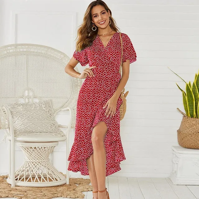 Stylemein - Cut Out Maxi Dress | Tiers Maxi Dress