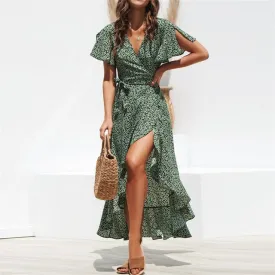 Stylemein - Cut Out Maxi Dress | Tiers Maxi Dress