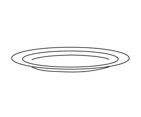 Vision Oval Platter