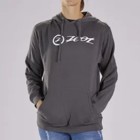 Women's Hoodie - Charcoal "Combo Logo"
