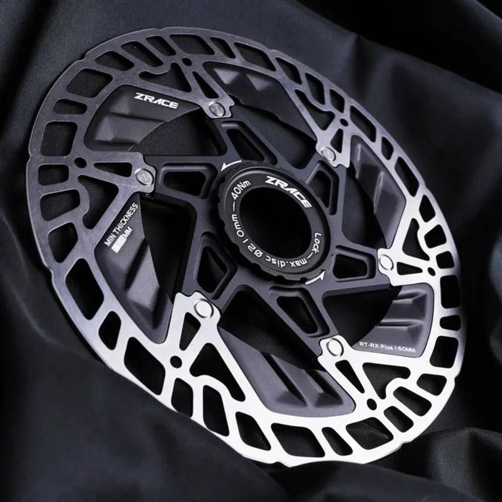 ZRACE RT-RX Plus ICE-TECH Center Lock Disc Rotor, Ultralight Strong heat dissipation floating rotor 160mm Road disc brake