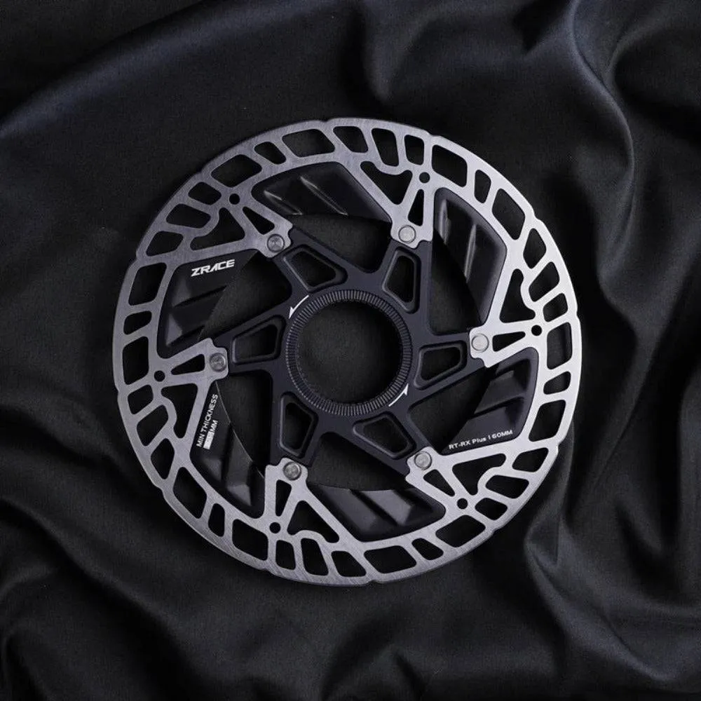 ZRACE RT-RX Plus ICE-TECH Center Lock Disc Rotor, Ultralight Strong heat dissipation floating rotor 160mm Road disc brake