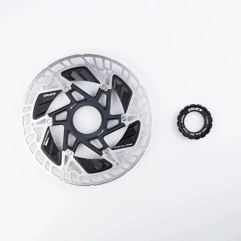 ZRACE RT-RX Plus ICE-TECH Center Lock Disc Rotor, Ultralight Strong heat dissipation floating rotor 160mm Road disc brake